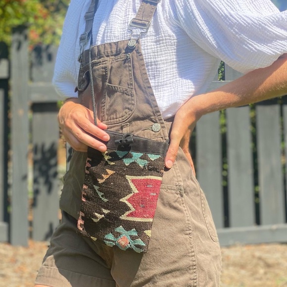 Vintage Kilim Crossbody Purse - Picture 4 of 4